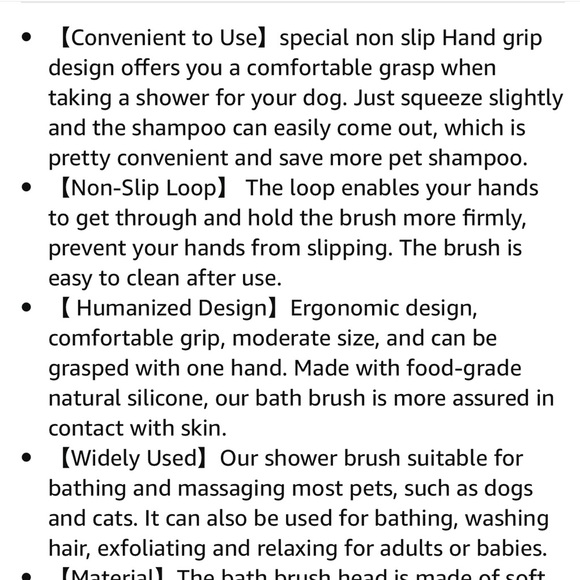 Pet Bathing Brush - Picture 8 of 8